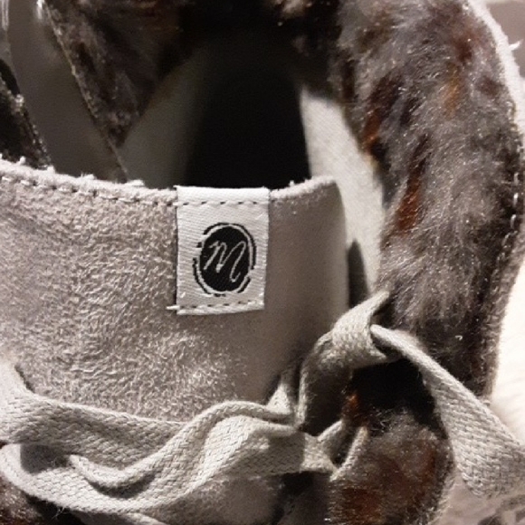 Coconuts by Matisse Women's Light Gray High-Top Sneakers - Picture 5 of 8